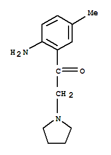 Ethanone, 1-(2-amino-5-methylphenyl)-2-(1-pyrrolidinyl)-(9ci)Structure,791015-18-4Structure Ethanone, 1-(2-amino-5-methylphenyl)-2-(1-pyrrolidinyl)-(9ci) Structure,791015-18-4Structure