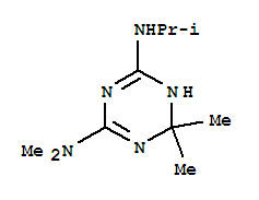 (9ci)-1,6-二氫-n,n,6,6-四甲基-n-(1-甲基乙基)-1,3,5-三嗪-2,4-二胺結構式_791053-46-8結構式
