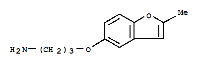 (9ci)-3-[(2-甲基-5-苯并呋喃)氧基]-1-丙胺結(jié)構(gòu)式_791527-28-1結(jié)構(gòu)式