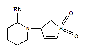 (9ci)-1-(2,3-二氫-1,1-二氧化物-3-噻吩)-2-乙基-哌啶結(jié)構(gòu)式_791581-80-1結(jié)構(gòu)式