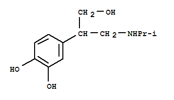 (9ci)-4-[2-羥基-1-[[(1-甲基乙基)氨基]甲基]乙基]-1,2-苯二醇結構式_791720-88-2結構式