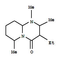 (9ci)-3-乙基八氫-1,2,6-三甲基-4H-吡啶并[1,2-a]嘧啶-4-酮結(jié)構(gòu)式_791731-10-7結(jié)構(gòu)式