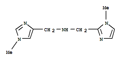 (9ci)-1-甲基-n-[(1-甲基-1H-咪唑-4-基)甲基]-1H-咪唑-2-甲胺結(jié)構(gòu)式_792160-66-8結(jié)構(gòu)式