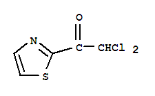 Ethanone, 2,2-dichloro-1-(2-thiazolyl)-(9ci)Structure,79265-41-1Structure Ethanone, 2,2-dichloro-1-(2-thiazolyl)-(9ci) Structure,79265-41-1Structure