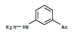 Ethanone, 1-(3-hydrazinophenyl)-(9ci)Structure,79266-25-4Structure Ethanone, 1-(3-hydrazinophenyl)-(9ci) Structure,79266-25-4Structure