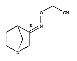 (e)-(9ci)-[(1-氮雜雙環(huán)[2.2.1]庚-3-基氨基)氧基]-乙腈結(jié)構(gòu)式_792882-32-7結(jié)構(gòu)式