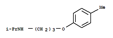 (9ci)-n-(1-甲基乙基)-3-(4-甲基苯氧基)-1-丙胺結(jié)構(gòu)式_793611-99-1結(jié)構(gòu)式