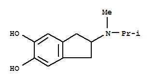 (9ci)-2,3-二氫-2-[甲基(1-甲基乙基)氨基]-1H-茚-5,6-二醇結(jié)構(gòu)式_793621-56-4結(jié)構(gòu)式