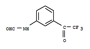 (9ci)-n-[3-(三氟乙酰基)苯基]-甲酰胺結構式_79684-37-0結構式