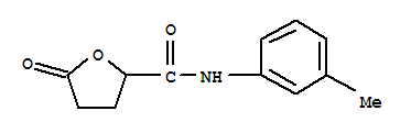 (9ci)-四氫-n-(3-甲基苯基)-5-氧代-2-呋喃羧酰胺結構式_797019-95-5結構式