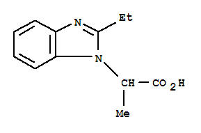 1H-benzimidazole-1-aceticacid,2-ethyl-alpha-methyl-(9ci)Structure,797809-16-6Structure 1H-benzimidazole-1-aceticacid,2-ethyl-alpha-methyl-(9ci) Structure,797809-16-6Structure