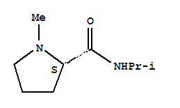 (s)-(9ci)-1-甲基-n-(1-甲基乙基)-2-吡咯烷羧酰胺結(jié)構(gòu)式_80090-64-8結(jié)構(gòu)式
