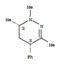 順式-(8ci)-1,4,5,6-四氫-1,3,6-三甲基-4-苯基吡嗪結(jié)構(gòu)式_802010-63-5結(jié)構(gòu)式
