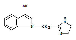 (8ci)-1-(2-咪唑in-2-甲基)-3-甲基-吲哚結(jié)構(gòu)式_802020-06-0結(jié)構(gòu)式