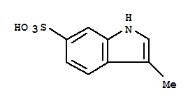 (8ci)-3-甲基-吲哚-6-磺酸結構式_802834-18-0結構式