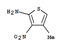 2-Thiophenamine, 4-methyl-3-nitro-Structure,80313-10-6Structure 2-Thiophenamine, 4-methyl-3-nitro- Structure,80313-10-6Structure