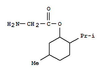 Glycine, 5-methyl-2-(1-methylethyl)cyclohexyl ester (9ci)Structure,803633-45-6Structure Glycine, 5-methyl-2-(1-methylethyl)cyclohexyl ester (9ci) Structure,803633-45-6Structure