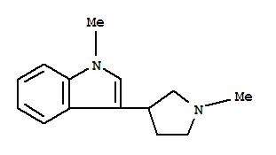 1H-indole,1-methyl-3-(1-methyl-3-pyrrolidinyl)-(9ci)Structure,803650-01-3Structure 1H-indole,1-methyl-3-(1-methyl-3-pyrrolidinyl)-(9ci) Structure,803650-01-3Structure