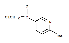 Ethanone, 2-chloro-1-(6-methyl-3-pyridinyl)-Structure,805179-38-8Structure Ethanone, 2-chloro-1-(6-methyl-3-pyridinyl)- Structure,805179-38-8Structure