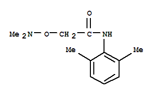 (9ci)-2-[(二甲基氨基)氧基]-n-(2,6-二甲基苯基)-乙酰胺結(jié)構(gòu)式_805193-13-9結(jié)構(gòu)式