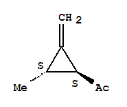 Ethanone, 1-(2-methyl-3-methylenecyclopropyl)-, trans-(9ci)Structure,80587-41-3Structure Ethanone, 1-(2-methyl-3-methylenecyclopropyl)-, trans-(9ci) Structure,80587-41-3Structure