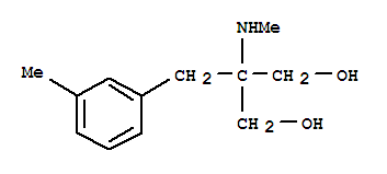 (9ci)-2-(甲基氨基)-2-[(3-甲基苯基)甲基]-1,3-丙二醇結(jié)構(gòu)式_806600-59-9結(jié)構(gòu)式