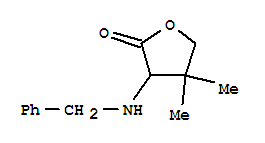 (9ci)-二氫-4,4-二甲基-3-[(苯基甲基)氨基]-2(3H)-呋喃酮結(jié)構(gòu)式_806615-33-8結(jié)構(gòu)式