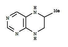 (9CI)-1,5,6,7-四氫-6-甲基-蝶啶結構式_80677-44-7結構式