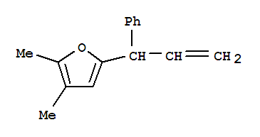 (9ci)-2,3-二甲基-5-(1-苯基-2-丙烯基)-呋喃結(jié)構(gòu)式_807370-60-1結(jié)構(gòu)式