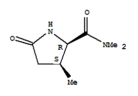 (2r,3s)-(9ci)-n,n,3-三甲基-5-氧代-2-吡咯烷羧酰胺結(jié)構(gòu)式_810671-61-5結(jié)構(gòu)式