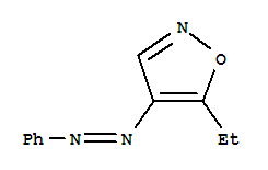 (9ci)-5-乙基-4-(苯基氮雜)-異噁唑結(jié)構(gòu)式_810672-69-6結(jié)構(gòu)式