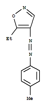 (9ci)-5-乙基-4-[(4-甲基苯基)氮雜]-異噁唑結構式_810672-70-9結構式