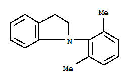 1H-indole,1-(2,6-dimethylphenyl)-2,3-dihydro-(9ci)Structure,810681-80-2Structure 1H-indole,1-(2,6-dimethylphenyl)-2,3-dihydro-(9ci) Structure,810681-80-2Structure