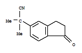 (9ci)-2,3-二氫--alpha-,-alpha--二甲基-1-氧代-1H-茚-5-乙腈結(jié)構(gòu)式_812695-04-8結(jié)構(gòu)式