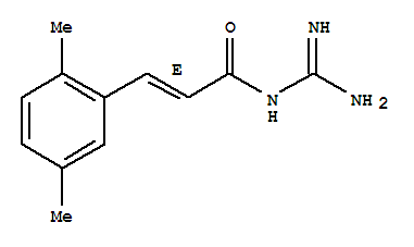 (2e)-(9ci)-n-(氨基亞氨基甲基)-3-(2,5-二甲基苯基)-2-丙酰胺結(jié)構(gòu)式_815585-28-5結(jié)構(gòu)式