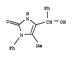(9ci)-1,3-二氫-4-(羥基苯基甲基)-1,5-二甲基-2H-咪唑-2-酮結(jié)構(gòu)式_819047-17-1結(jié)構(gòu)式