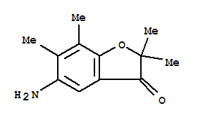3(2H)-benzofuranone,5-amino-2,2,6,7-tetramethyl-(9ci)Structure,820257-61-2Structure 3(2H)-benzofuranone,5-amino-2,2,6,7-tetramethyl-(9ci) Structure,820257-61-2Structure