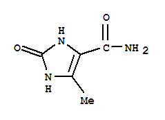1H-imidazole-4-carboxamide,2,3-dihydro-5-methyl-2-oxo-(9ci)Structure,82831-09-2Structure 1H-imidazole-4-carboxamide,2,3-dihydro-5-methyl-2-oxo-(9ci) Structure,82831-09-2Structure