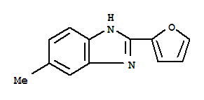 1H-benzimidazole,2-(2-furanyl)-5-methyl-(9ci)Structure,83330-28-3Structure 1H-benzimidazole,2-(2-furanyl)-5-methyl-(9ci) Structure,83330-28-3Structure