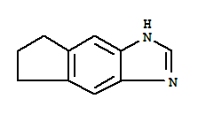 (9ci)-1,5,6,7-四氫-茚并[5,6-d]咪唑結(jié)構(gòu)式_83655-80-5結(jié)構(gòu)式