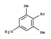Ethanone, 1-(4-amino-2,6-dimethylphenyl)-(9ci)Structure,83759-88-0Structure Ethanone, 1-(4-amino-2,6-dimethylphenyl)-(9ci) Structure,83759-88-0Structure