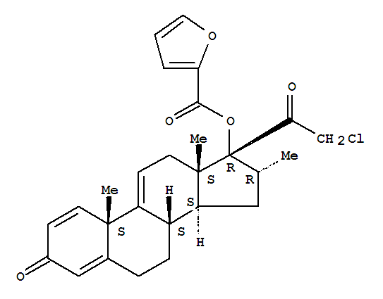 莫米松糠酸鹽結(jié)構(gòu)式_83880-65-3結(jié)構(gòu)式