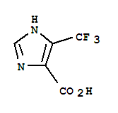1H-imidazole-4-carboxylic acid, 5-(trifluoromethyl)-Structure,840490-23-5Structure 1H-imidazole-4-carboxylic acid, 5-(trifluoromethyl)- Structure,840490-23-5Structure