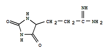 2,5-二氧代-4-咪唑啉丙脒結(jié)構(gòu)式_857773-52-5結(jié)構(gòu)式