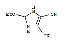 1H-imidazole-4,5-dicarbonitrile, 2-ethoxy-2,3-dihydro-Structure,860260-28-2Structure 1H-imidazole-4,5-dicarbonitrile, 2-ethoxy-2,3-dihydro- Structure,860260-28-2Structure