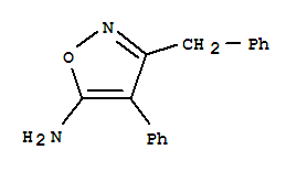(5ci)-5-氨基-3-芐基-4-苯基-異噁唑結(jié)構(gòu)式_860371-56-8結(jié)構(gòu)式