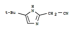 1H-imidazole-2-acetonitrile, 5-(1,1-dimethylethyl)-Structure,863399-52-4Structure 1H-imidazole-2-acetonitrile, 5-(1,1-dimethylethyl)- Structure,863399-52-4Structure