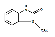 (9ci)-1-(乙?；趸?-1,3-二氫-2H-苯并咪唑-2-酮結構式_86690-38-2結構式