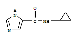 1H-imidazole-5-carboxamide, n-cyclopropyl-Structure,869491-11-2Structure 1H-imidazole-5-carboxamide, n-cyclopropyl- Structure,869491-11-2Structure