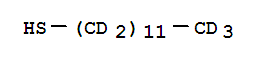 十二硫醇-D25結(jié)構(gòu)式_869563-00-8結(jié)構(gòu)式